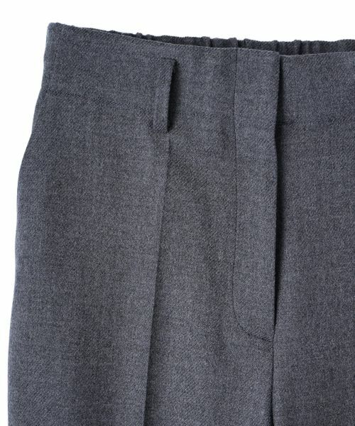 LANVIN COLLECTION / ランバン コレクション その他パンツ | ウールサキソニーパンツ | 詳細9
