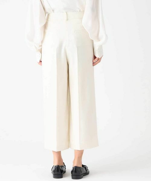 LANVIN COLLECTION / ランバン コレクション その他パンツ | ウールサキソニーパンツ | 詳細10