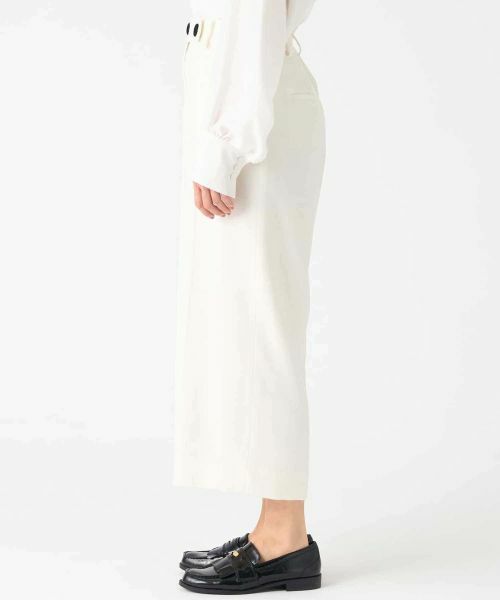 LANVIN COLLECTION / ランバン コレクション その他パンツ | ウールサキソニーパンツ | 詳細11