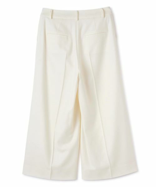 LANVIN COLLECTION / ランバン コレクション その他パンツ | ウールサキソニーパンツ | 詳細14