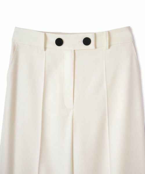 LANVIN COLLECTION / ランバン コレクション その他パンツ | ウールサキソニーパンツ | 詳細15