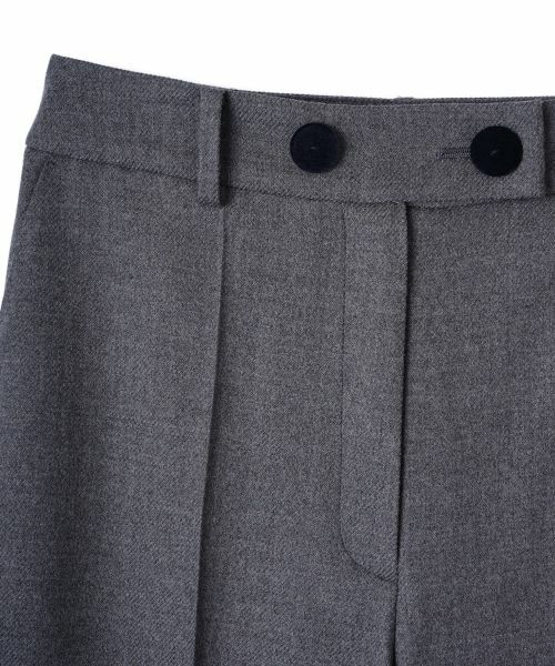 LANVIN COLLECTION / ランバン コレクション その他パンツ | ウールサキソニーパンツ | 詳細18