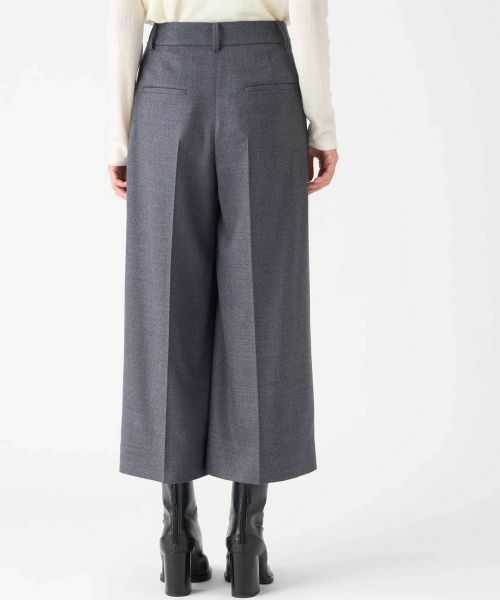 LANVIN COLLECTION / ランバン コレクション その他パンツ | ウールサキソニーパンツ | 詳細3