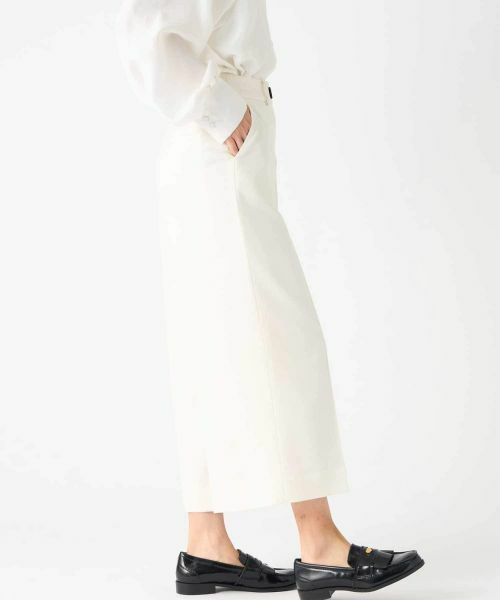 LANVIN COLLECTION / ランバン コレクション その他パンツ | ウールサキソニーパンツ | 詳細9