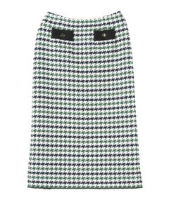 LANVIN COLLECTION / ランバン コレクション ロング・マキシ丈スカート | 千鳥柄スカート