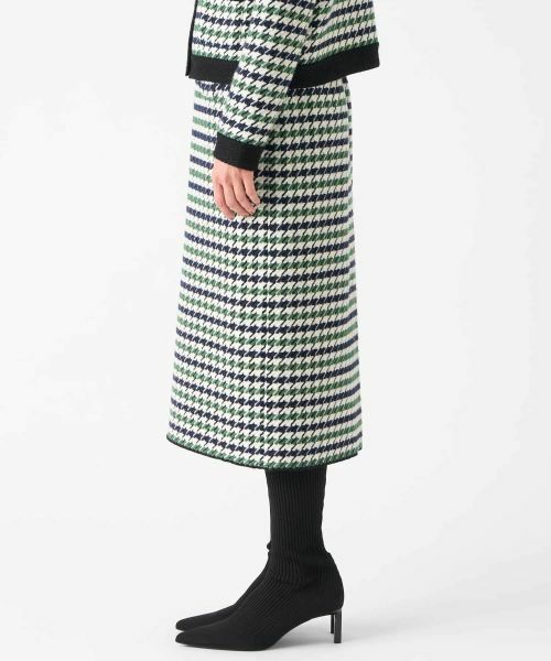 LANVIN COLLECTION / ランバン コレクション ロング・マキシ丈スカート | 千鳥柄スカート | 詳細2