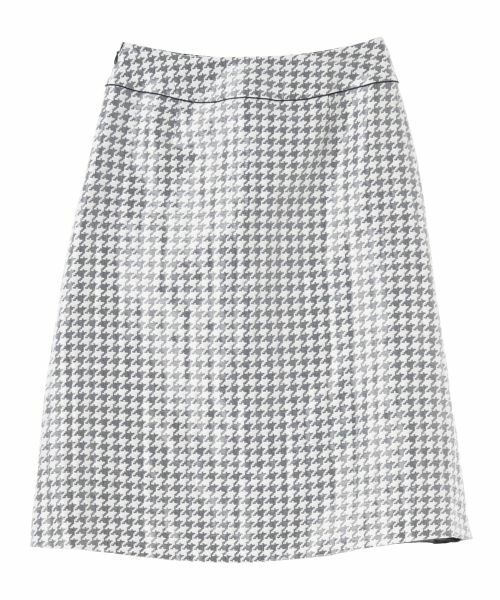 LANVIN COLLECTION / ランバン コレクション ロング・マキシ丈スカート | 千鳥格子スカート | 詳細7