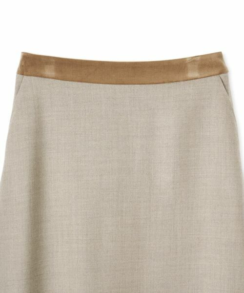 LANVIN COLLECTION / ランバン コレクション ロング・マキシ丈スカート | ウールサキソニースカート | 詳細8