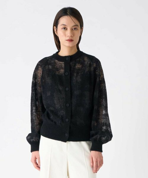 LANVIN COLLECTION / ランバン コレクション カットソー | ウールジャカード先染カーディガン | 詳細14