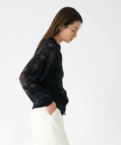 LANVIN COLLECTION / ランバン コレクション カットソー | ウールジャカード先染カーディガン | 詳細17