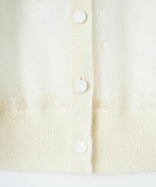 LANVIN COLLECTION / ランバン コレクション カットソー | ウールジャカード先染カーディガン | 詳細3