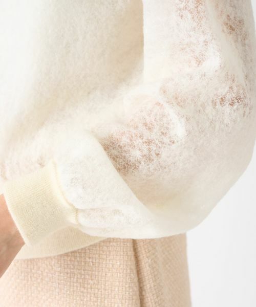 LANVIN COLLECTION / ランバン コレクション カットソー | ウールジャカード先染カーディガン | 詳細9