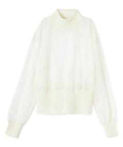 LANVIN COLLECTION / ランバン コレクション カットソー | ウールジャカード先染カットソー