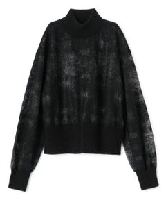 LANVIN COLLECTION / ランバン コレクション カットソー | ウールジャカード先染カットソー