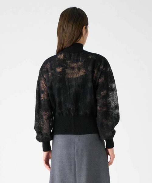 LANVIN COLLECTION / ランバン コレクション カットソー | ウールジャカード先染カットソー | 詳細16