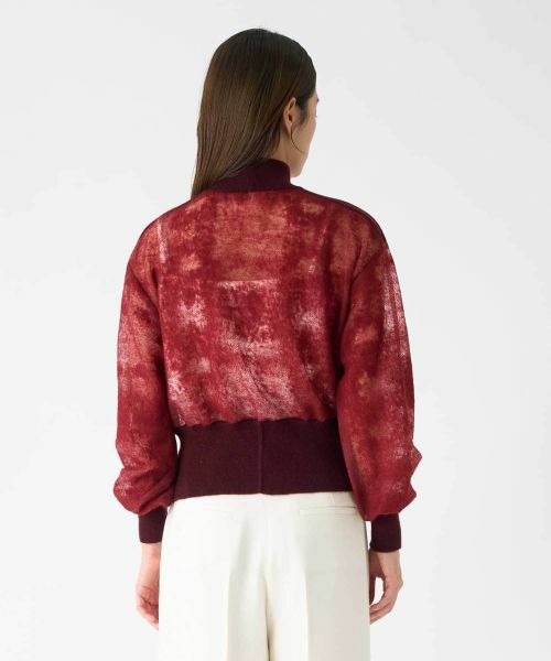 LANVIN COLLECTION / ランバン コレクション カットソー | ウールジャカード先染カットソー | 詳細9