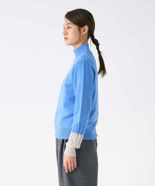 LANVIN COLLECTION / ランバン コレクション ニット・セーター | カシミヤ ケーブルデザインニット | 詳細19