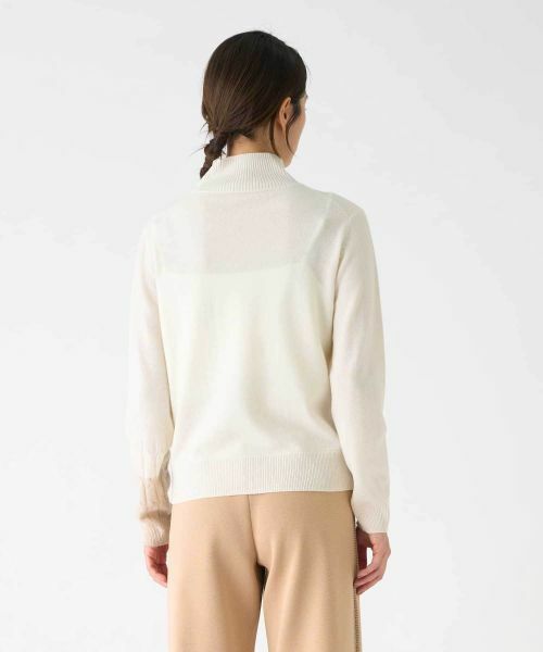 LANVIN COLLECTION / ランバン コレクション ニット・セーター | カシミヤ ケーブルデザインニット | 詳細3