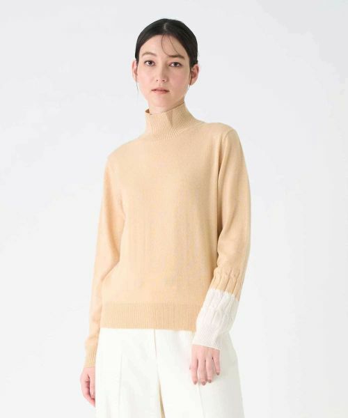 LANVIN COLLECTION / ランバン コレクション ニット・セーター | カシミヤ ケーブルデザインニット | 詳細6