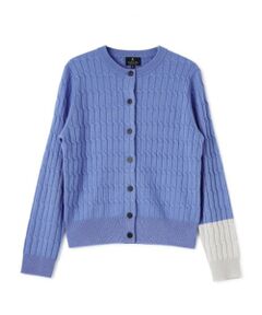 LANVIN COLLECTION / ランバン コレクション ニット・セーター | カシミヤ ケーブル編みニットカーディガン