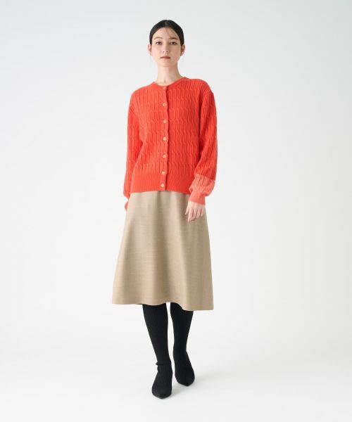 LANVIN COLLECTION / ランバン コレクション ニット・セーター | カシミヤ ケーブル編みニットカーディガン | 詳細18