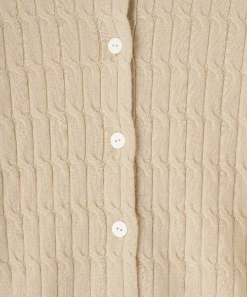 LANVIN COLLECTION / ランバン コレクション ニット・セーター | カシミヤ ケーブル編みニットカーディガン | 詳細28