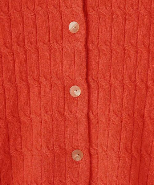 LANVIN COLLECTION / ランバン コレクション ニット・セーター | カシミヤ ケーブル編みニットカーディガン | 詳細29
