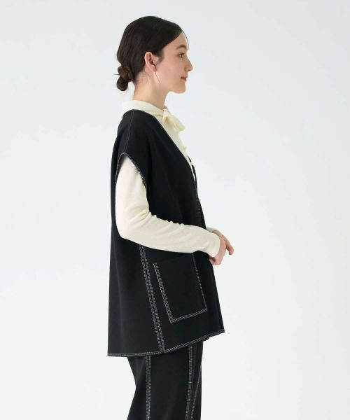 LANVIN COLLECTION / ランバン コレクション ニット・セーター | ミラノリブベスト | 詳細4