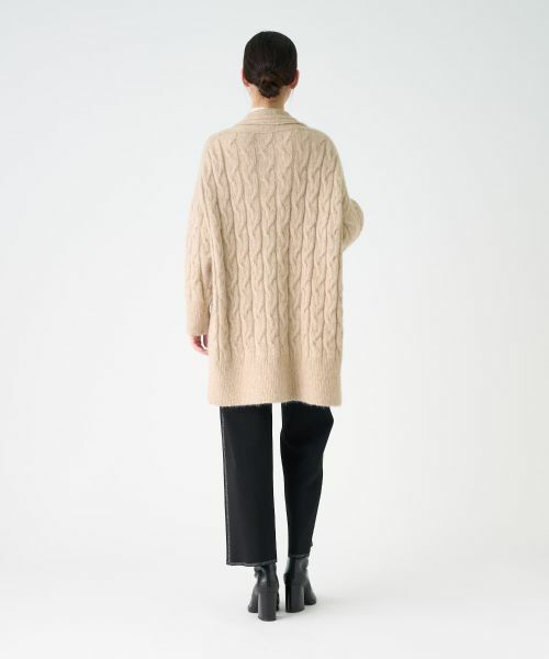 LANVIN COLLECTION / ランバン コレクション ニット・セーター | ケーブルニットカーディガン | 詳細3