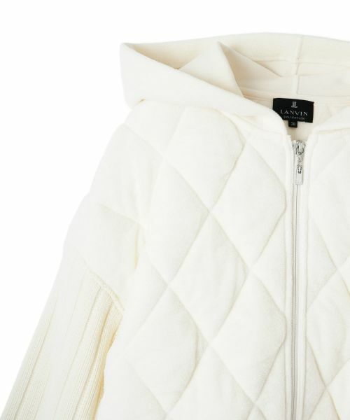 LANVIN COLLECTION / ランバン コレクション ニット・セーター | キルティングブルゾン | 詳細2