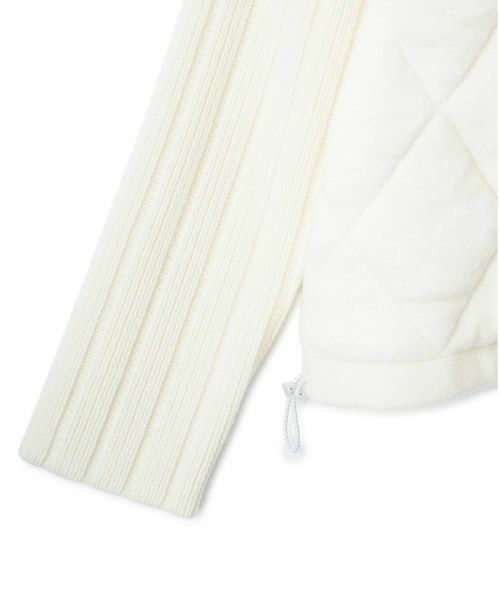 LANVIN COLLECTION / ランバン コレクション ニット・セーター | キルティングブルゾン | 詳細5