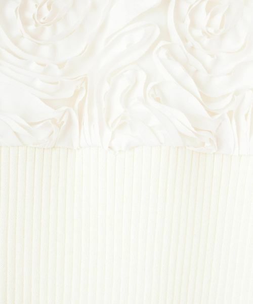 LANVIN COLLECTION / ランバン コレクション ニット・セーター | メリノウール チュールドッキングニット | 詳細4