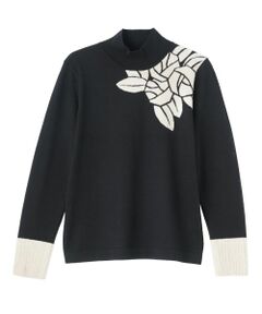 LANVIN COLLECTION / ランバン コレクション ニット・セーター | 14ゲージ インターシャニット