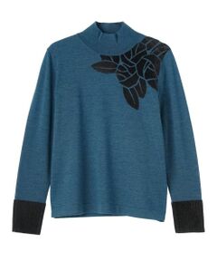 LANVIN COLLECTION / ランバン コレクション ニット・セーター | 14ゲージ インターシャニット