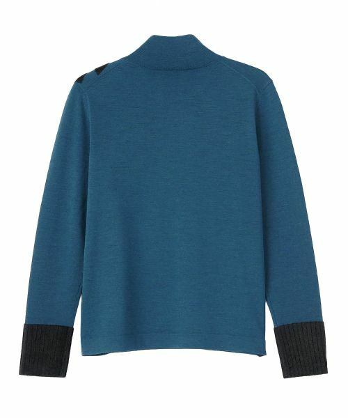 LANVIN COLLECTION / ランバン コレクション ニット・セーター | 14ゲージ インターシャニット | 詳細1