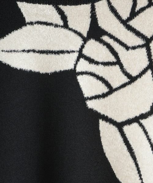 LANVIN COLLECTION / ランバン コレクション ニット・セーター | 14ゲージ インターシャニット | 詳細4