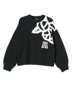 LANVIN COLLECTION / ランバン コレクション ニット・セーター | 5ゲージ インターシャニット