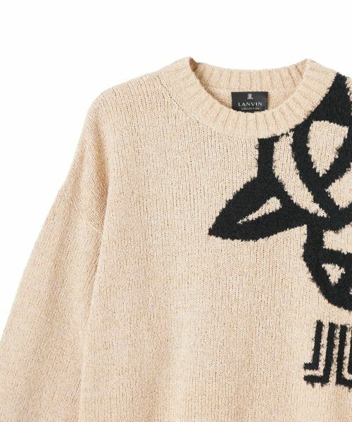 LANVIN COLLECTION / ランバン コレクション ニット・セーター | 5ゲージ インターシャニット | 詳細2