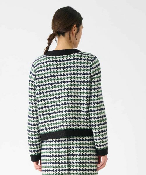 LANVIN COLLECTION / ランバン コレクション テーラードジャケット | 千鳥柄ニットジャケット | 詳細3