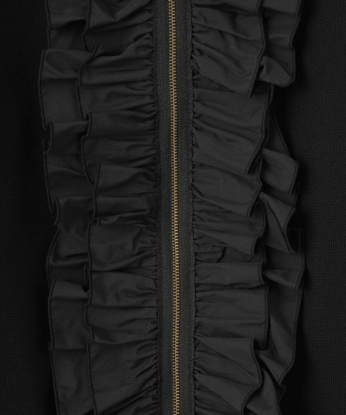 LANVIN COLLECTION / ランバン コレクション テーラードジャケット | フロントラッフルニットジャケット | 詳細17