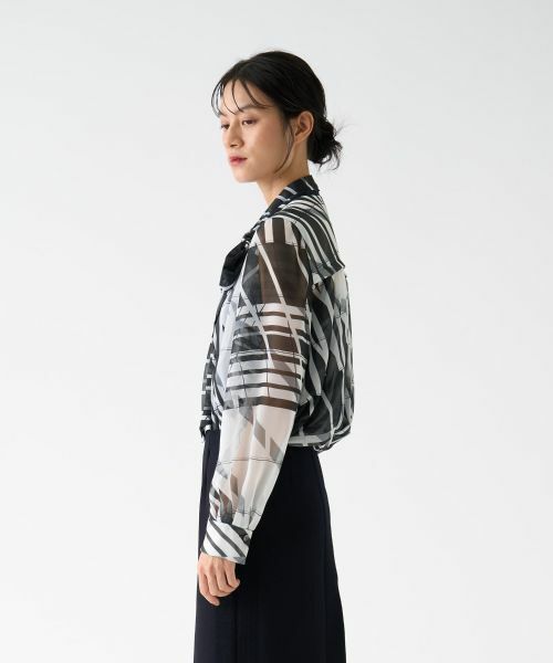 LANVIN COLLECTION / ランバン コレクション シャツ・ブラウス | シフォンブラウス | 詳細2