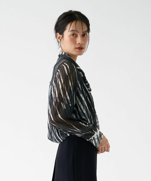 LANVIN COLLECTION / ランバン コレクション シャツ・ブラウス | シフォンブラウス | 詳細4