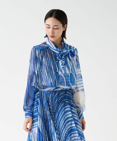 LANVIN COLLECTION / ランバン コレクション シャツ・ブラウス | シフォンブラウス | 詳細7