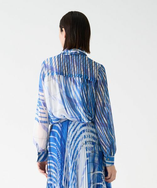 LANVIN COLLECTION / ランバン コレクション シャツ・ブラウス | シフォンブラウス | 詳細9