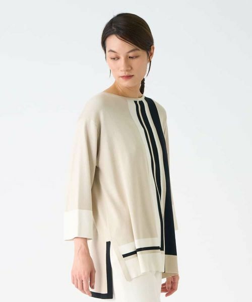 LANVIN COLLECTION / ランバン コレクション ニット・セーター | シルク天竺100% ニット | 詳細10