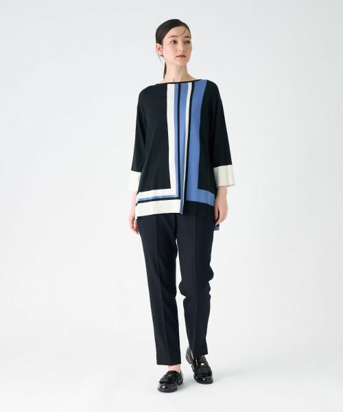 LANVIN COLLECTION / ランバン コレクション ニット・セーター | シルク天竺100% ニット | 詳細6