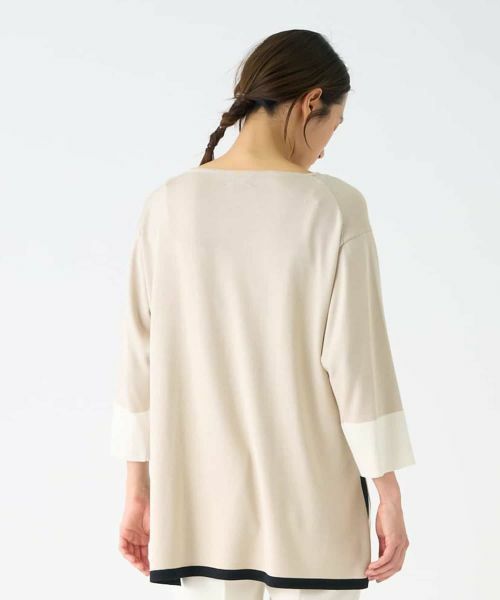 LANVIN COLLECTION / ランバン コレクション ニット・セーター | シルク天竺100% ニット | 詳細9