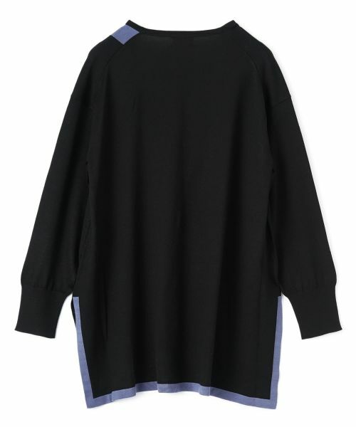 LANVIN COLLECTION / ランバン コレクション ニット・セーター | インターシャ天竺カーディガン | 詳細13