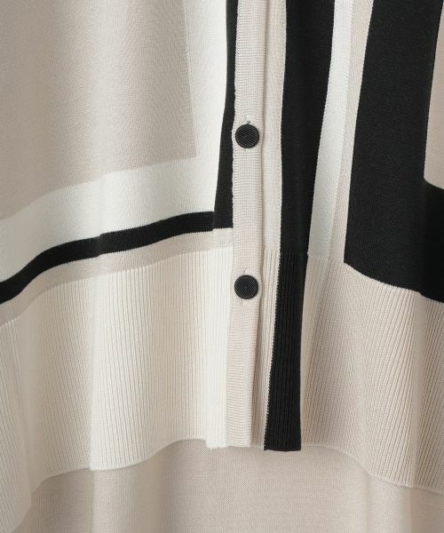 LANVIN COLLECTION / ランバン コレクション ニット・セーター | インターシャ天竺カーディガン | 詳細16