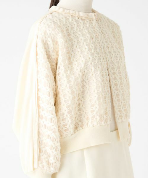 LANVIN COLLECTION / ランバン コレクション ニット・セーター | ウール刺繍カーディガン | 詳細12